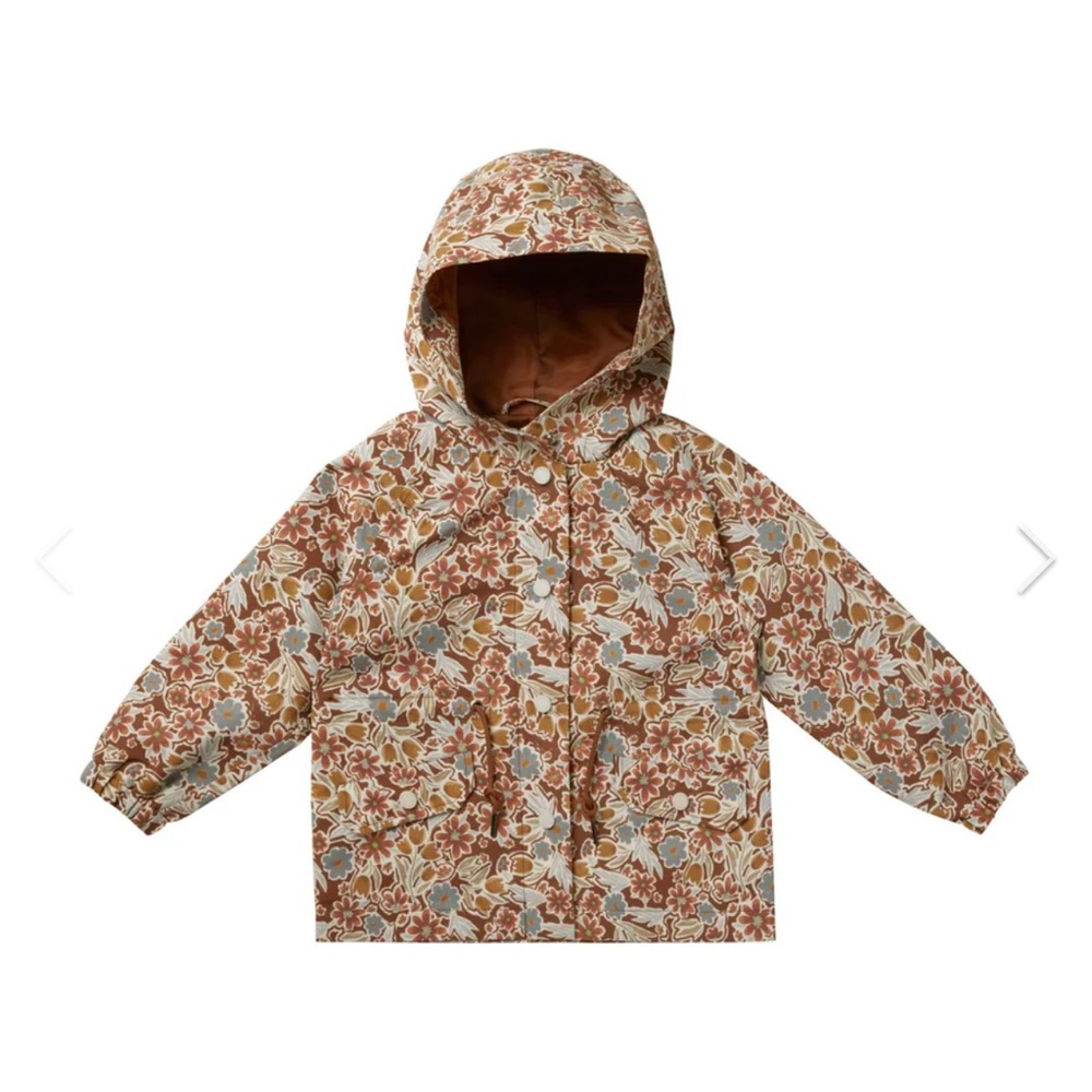 Rylee & Cru raincoat autumn bloom